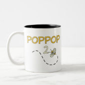 PopPop 2 bij Tweekleurige Koffiemok (Links)