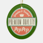 Poppop (Funny) Gift Keramisch Ornament (Links)