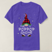 PopPop Gnome Buffalo Pset Matching Family Christm T-shirt (Design voorkant)