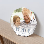 Poppop Grandpa Jaar ingesteld Fotoblokken