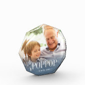 Poppop Grandpa Jaar ingesteld Fotoblokken (Links)