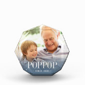 Poppop Grandpa Jaar ingesteld Fotoblokken (Voorkant)
