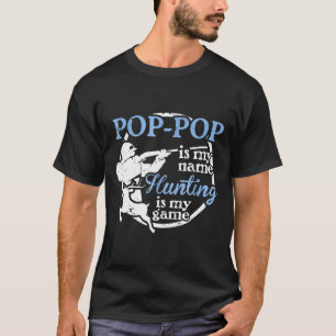 Poppop Hunting Shirt Fathers Day Gift from Son