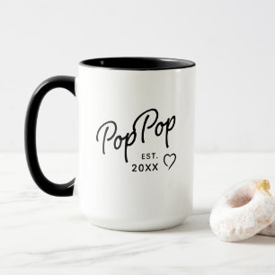 PopPop opa onthult Est. minimalistisch jaar Mok