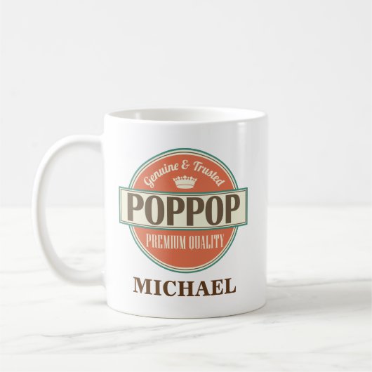 Poppop Personalized Mug Gift Koffiemok (Links)