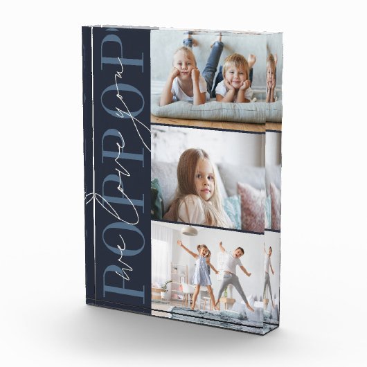 Poppop we houden van je 3 fotoblokken (Rechts)