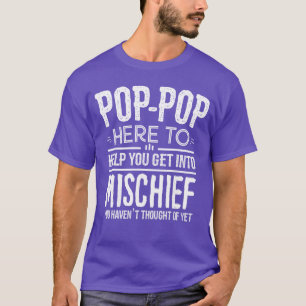 PopPopee van kleinkinderen Opa PopPop gif T-shirt