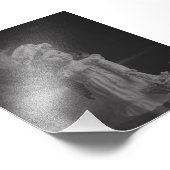  popportret - Rebecca met bloemen Foto Afdruk (Hoek)