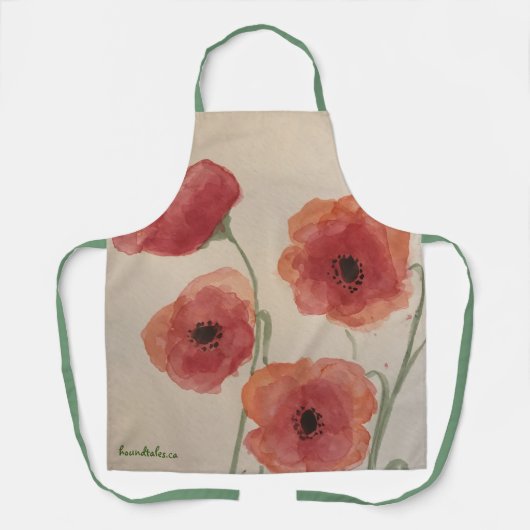Poppy Apron Schort (Voorkant)