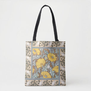 Poppy Art Illustratie Bloem Nouveau Tote Bag