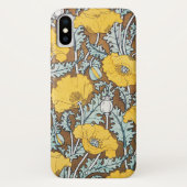 Poppy Art Illustratie Gele bloem Case-Mate iPhone Case (Achterkant)