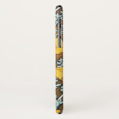 Poppy Art Illustratie Gele bloem Case-Mate iPhone Case (Achterkant/links)