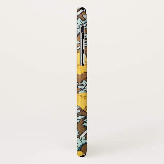 Poppy Art Illustratie Gele bloem Case-Mate iPhone Case (Achterkant/links)