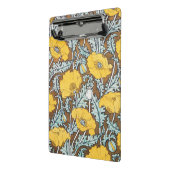 Poppy Art Illustratie Gele bloem Mini Klembord (Angled2)