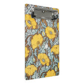 Poppy Art Illustratie Gele bloem Mini Klembord (Schuin)