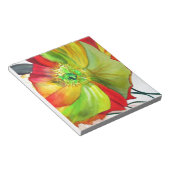 Poppy Art macro-papaver Notitieblok (Schuin)