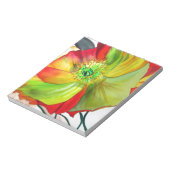 Poppy Art macro-papaver Notitieblok (Linkerzijde)