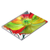 Poppy Art macro-papaver Notitieboek (Linkerzijde)