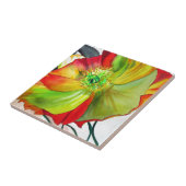 Poppy Art macro-papaver Tegeltje (Zijkant)