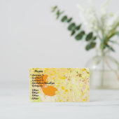 Poppy Art Visitekaartje (Staand voorkant)