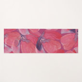 Poppy Art Waterverf Monogrammed Yogamat (Voorkant (horizontaal))