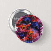 Poppy - Badge Ronde Button 5,7 Cm (Voorkant /achterkant)
