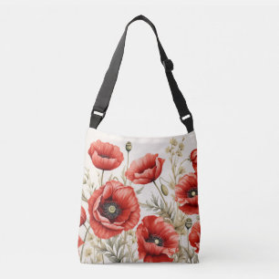 Poppy bedekt cross-body Tas