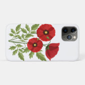 Poppy bloeiende vrolijke zomerbloemen Case-Mate iPhone case (Achterkant (horizontaal))