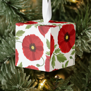 Poppy bloeiende vrolijke zomerbloemen decoratie