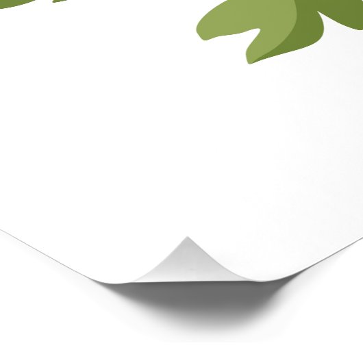 Poppy bloeiende vrolijke zomerbloemen foto afdruk (Hoek)