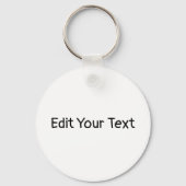 Poppy bloeiende vrolijke zomerbloemen sleutelhanger (Achterkant)