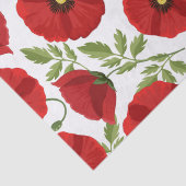 Poppy bloeiende vrolijke zomerbloemen tissuepapier (Detail)