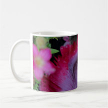 Poppy bloemblaadje & kleine roze bloemen