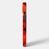 Poppy bloemen gestileerd ontwerp Case-Mate iPhone case (Achterkant / Links)