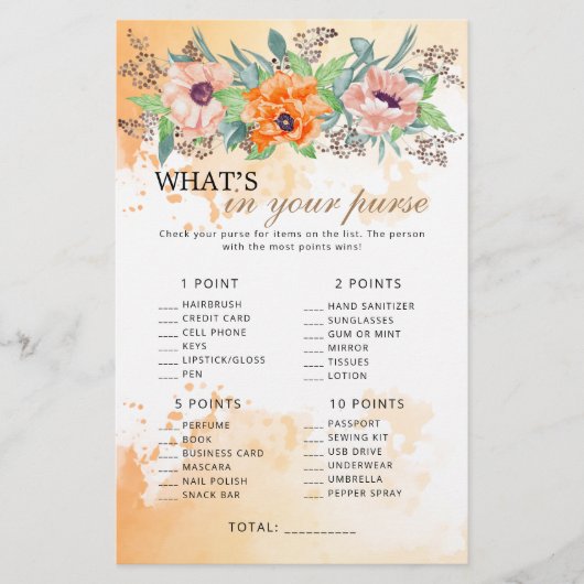 Poppy bloemen wat er in je paardenspel zit (Voorkant)