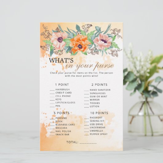 Poppy bloemen wat er in je paardenspel zit (Staand voorkant)