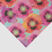 Poppy Blossom Tissuepapier (Detail)