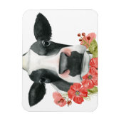Poppy Boerderij - Koe met bloemen Magneet (Verticaal)