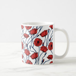 Poppy Bouquet Koffiemok
