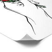 Poppy Bouquet Poster (Hoek)