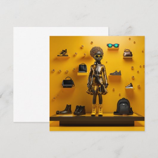 Poppy Brewster Kaart (Voorkant / Achterkant)