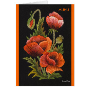 Poppy Briefkaart Muhu
