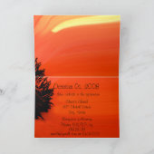 Poppy bruiloft uitnodiging (Binnen)