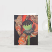 Poppy Card Bedankkaart (Voorkant)