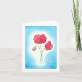 Poppy Card Kaart (Voorkant)