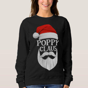 Poppy Claus Kerstman Familie Bijpassende Kerstmis Trui