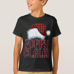 Poppy Claus kerstpajama familie komt overeen met d T-shirt