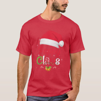 Poppy Claus Santa Christmas Matching Family Pajama T-shirt