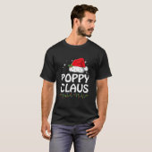 Poppy Claus Shirt Kerstmis familie Pajama (Voorkant volledig)