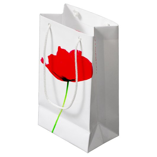 POPPY Collectie 01 Gift Bag Klein Cadeauzakje (Voorkant Gekanteld)